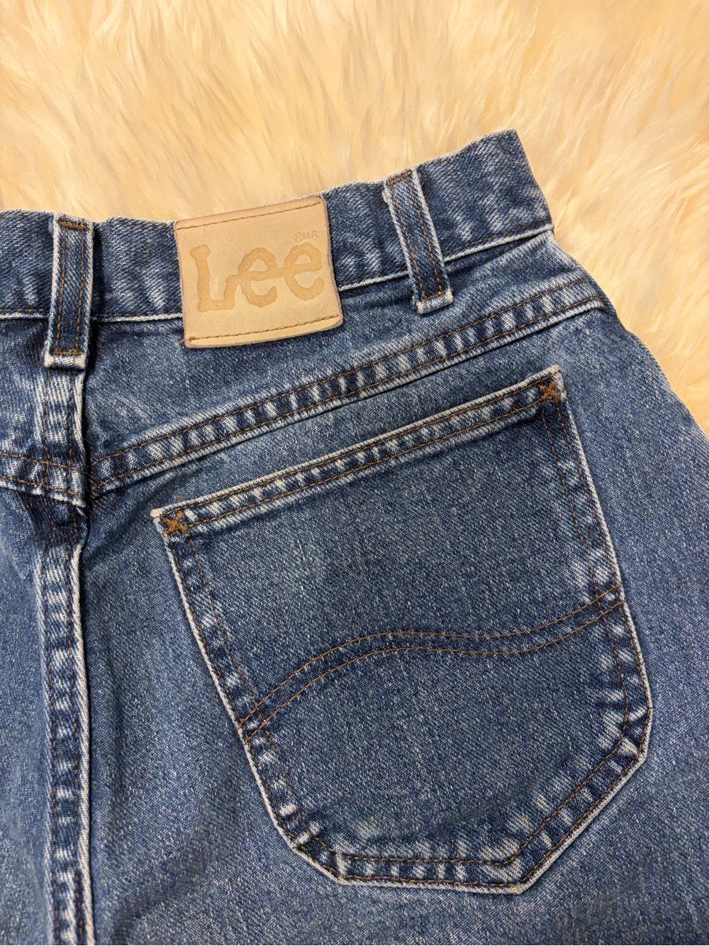 Vintage Lee Women's Classic Denim Shorts